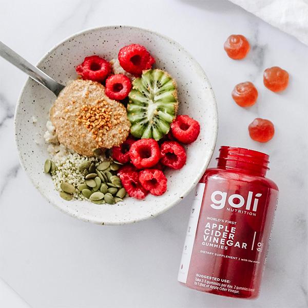 Gummies Giấm Táo Giảm Cân Goli Mỹ 60v