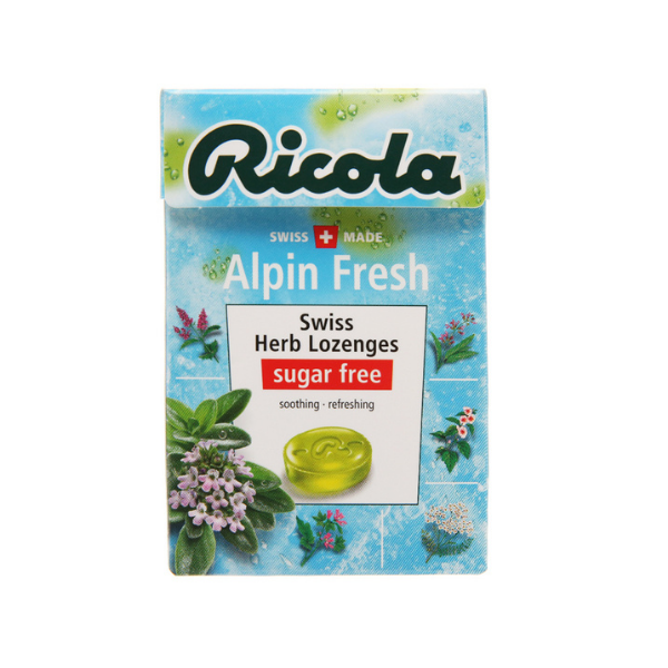 Kẹo Thảo Mộc Ricola Alpin Fresh 45G (Xanh Dương) (New)