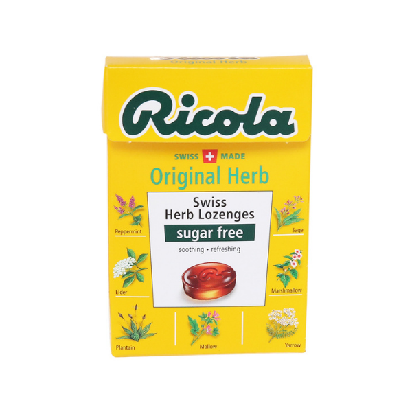 Kẹo Thảo Mộc Ricola Original 45G (Vàng Đậm)