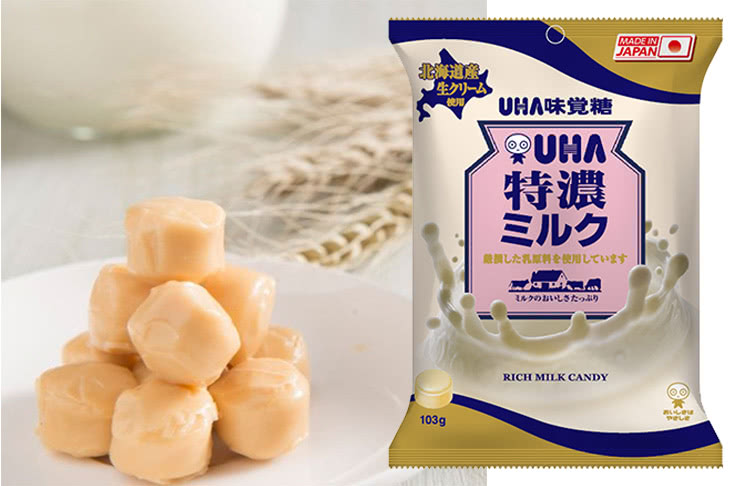 Kẹo Sữa UHA Nhật Bản 67g