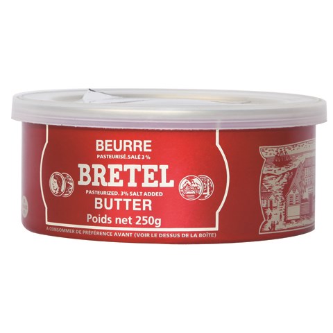 Bơ Bretel Pháp Hũ 250g