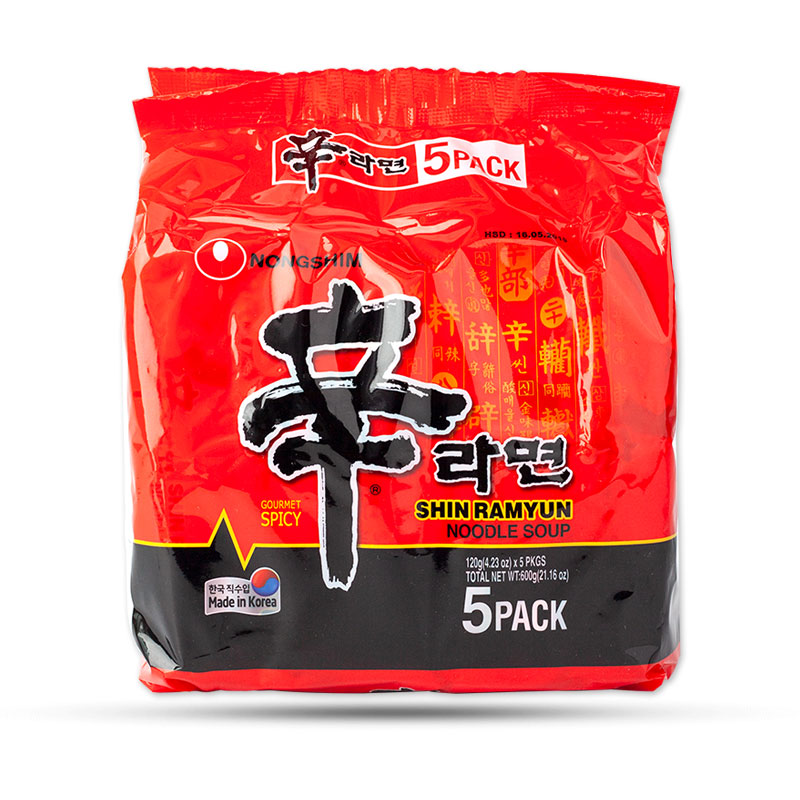 Mì Nước Cay Shin Ramyun Nongshim HQ Gói 120g