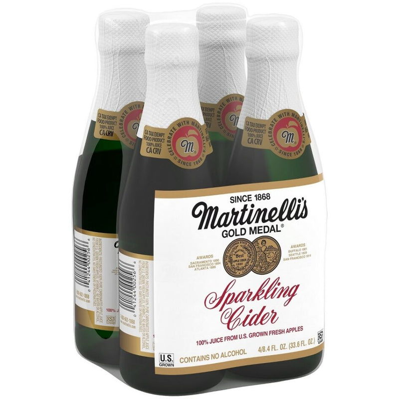 Chai Nước Táo Có Gas Martinellis Sparkling Cider 250Ml