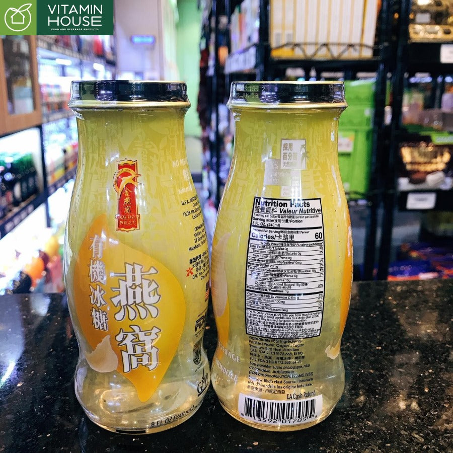 Nước Yến Swallow Nest Beverage Mỹ Chai 240ml