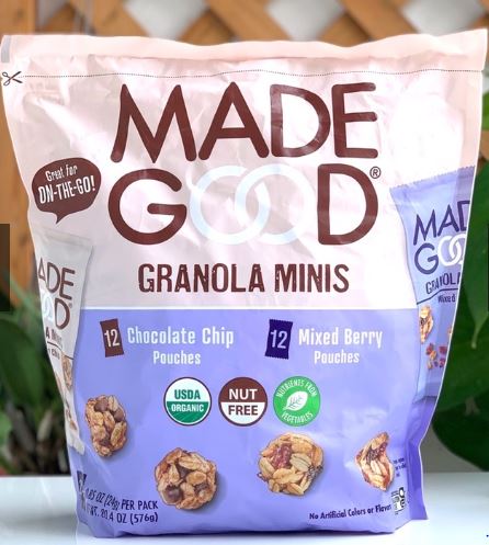 Bịch Hạt Ngũ Cốc Made Good Granola Minis 24 gói