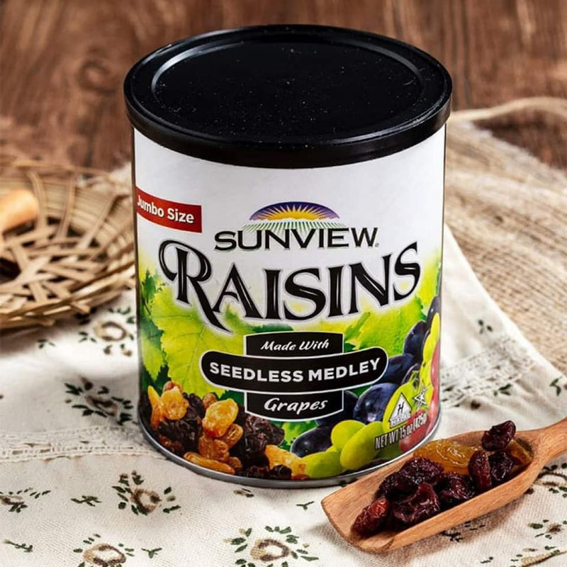 Thùng Nho Khô Hỗn Hợp Sunview Raisins 425G *12 Hộp