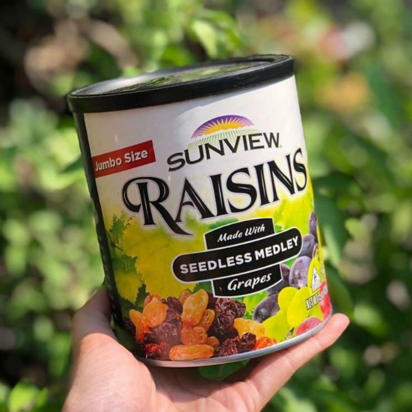 Nho Khô Hỗn Hợp Sunview Raisins 425g