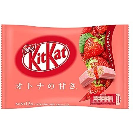 Kitkat Vị Dâu Mini Nestle 136g