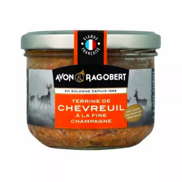 Pate Thịt Nai Avon Ragobert Pháp Hũ 180g
