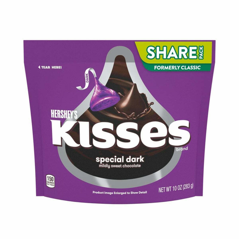 Chocolate vị sữa đắng nguyên chất Kisses 306g