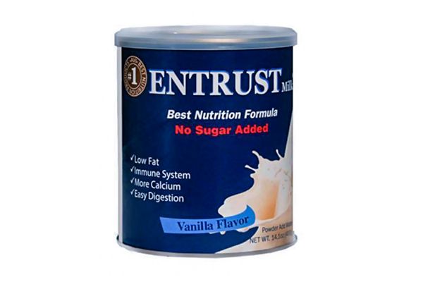 Sữa Bột Không Đường Entrust Mỹ Hộp 400g