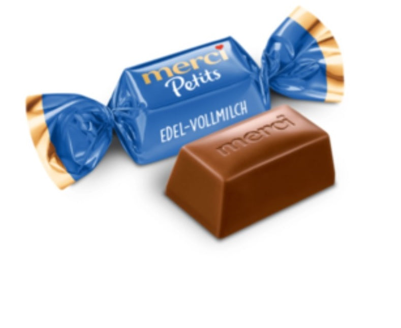 Gói Chocolate Sữa Merci Edel Vollmilch 125G