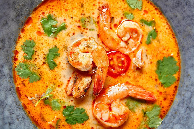 Hộp Nước Soup Tôm Yum Nước Cốt Dừa Roi Thai 250ml