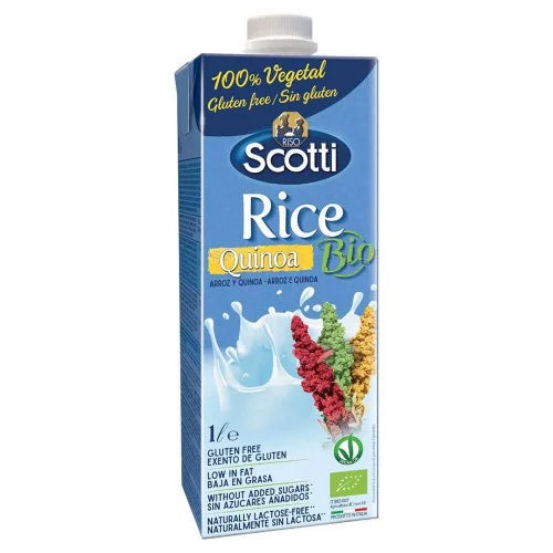 Sữa Diêm Mạch Hữu Cơ Riso Scotti Ý Hộp 1L