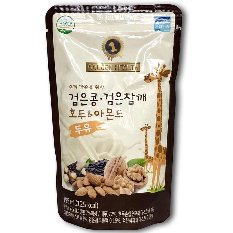 Gói Sữa Óc Chó Hạnh Nhân Golden Health 195ml