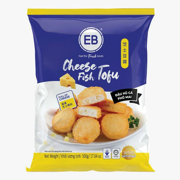 Đậu Hủ Cá Phô Mai EB Malaysia 500g