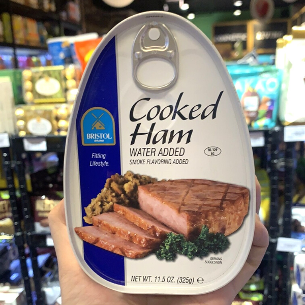 Thịt hộp Cooked Ham Bristol 325g