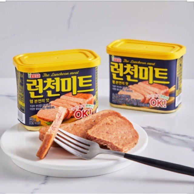 Thịt Hộp OK Spam The Luncheon Meat Lotte HQ 340g