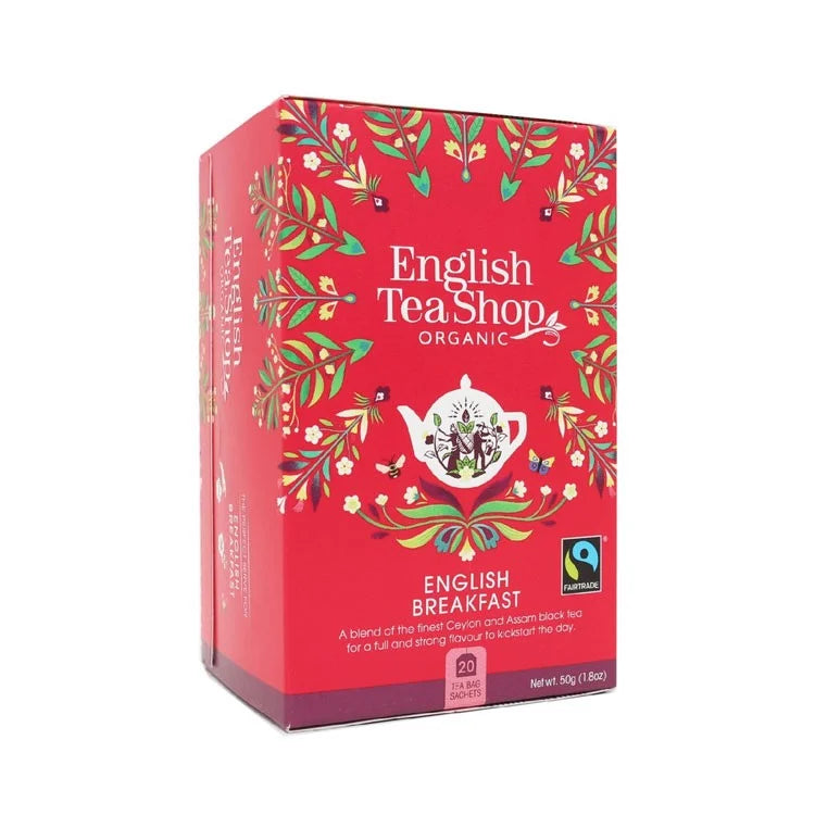Hộp Trà Organic English Tea Shop English Breakfast 20 Gói