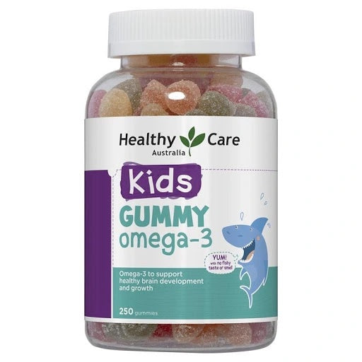 Kẹo Gummy Omega 3 Healthy Care Úc 250 Viên