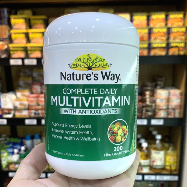 Vitamin Tổng Hợp Natures Way Complete Daily Multivitamin 200v