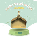 Giỏ Da Size Trung Vàng gold