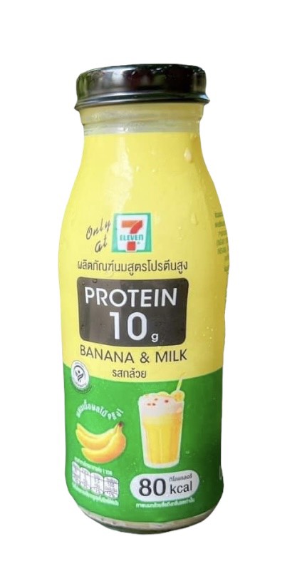 Sữa Chuối Protein 10g Thái Chai 180ml