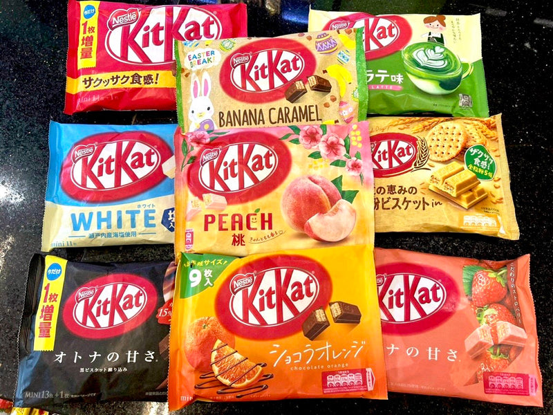 Bánh Xốp  KitKat Mix 10 vị Nestle Nhật Gói 10 Thanh - Vitamin House
