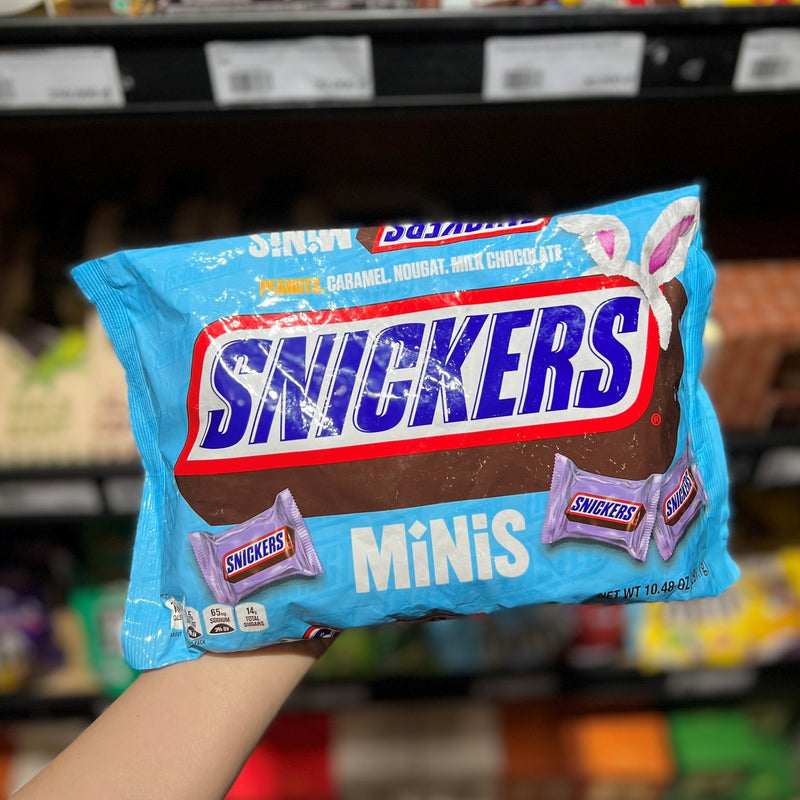 Gói Chocolate Sữa Snickers Minis Mix Hạt 297G