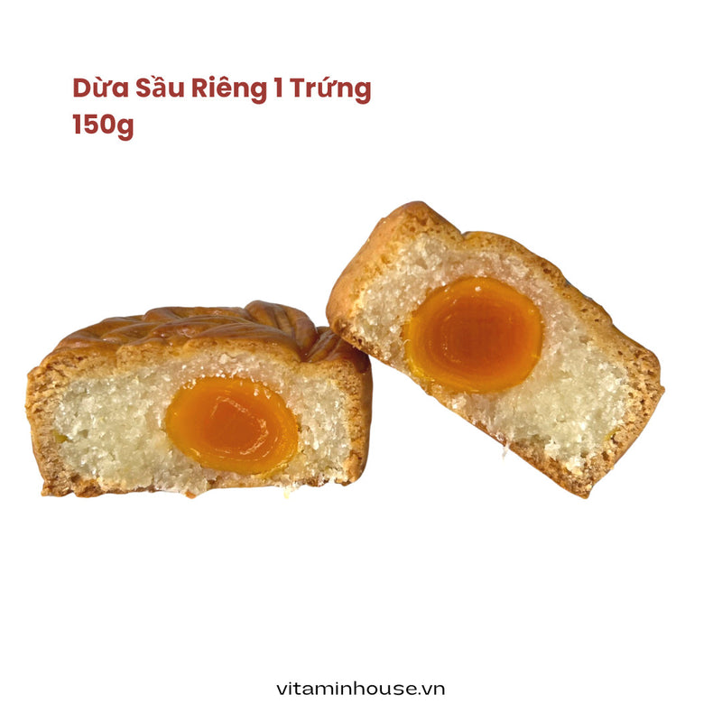 Bánh Trung Thu Nhân Dừa Sầu Riêng 150G